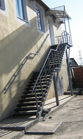 Изготовление входной лестницы